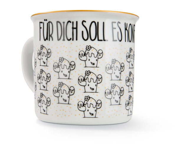 Nici Kaffee Tasse mit Spruch "für Dich soll es Konfetti"