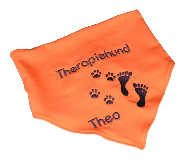 Halstuch für Hunde Therapiehund ❘ Füße & Pfoten